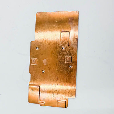 Καθαρός χαλκός Heatsink, πιάτο χαλκού Heatsink δοντιών φτυαριών