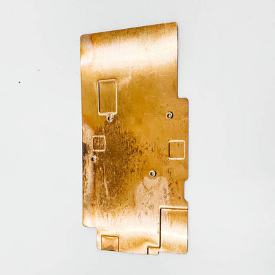 Καθαρός χαλκός Heatsink, πιάτο χαλκού Heatsink δοντιών φτυαριών