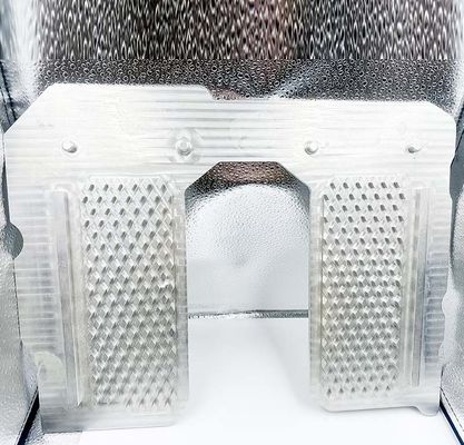 CNC που επεξεργάζεται το πιάτο βάσεων lap-top αργιλίου, έξοχη ήρεμη βάση lap-top κραμάτων αργιλίου υψηλής δύναμης ανεμιστήρων lap-top στη μηχανή heatsink