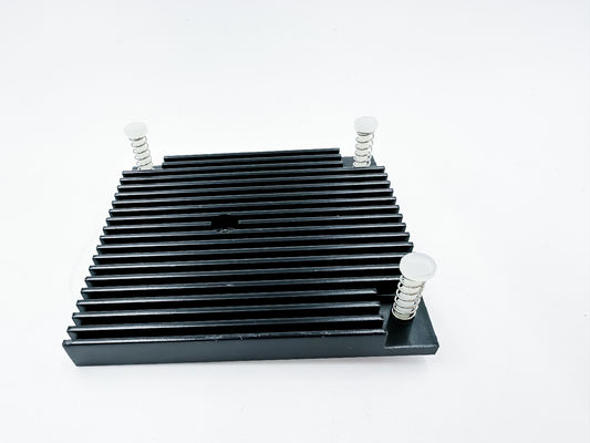 ISO9001 αργίλιο Heatsink εξώθησης αργιλίου συνήθειας για το δορυφόρο επικοινωνιών